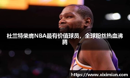 杜兰特荣膺NBA最有价值球员，全球粉丝热血沸腾